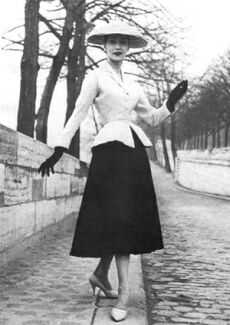 dior new look 1950s